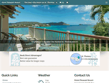 Tablet Screenshot of pointpleasantresort.com